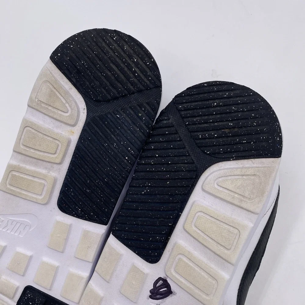 Nike Air Max SC White Black‎ Shoes Men's Size 12 CW4555 102 Cleaned See Pics